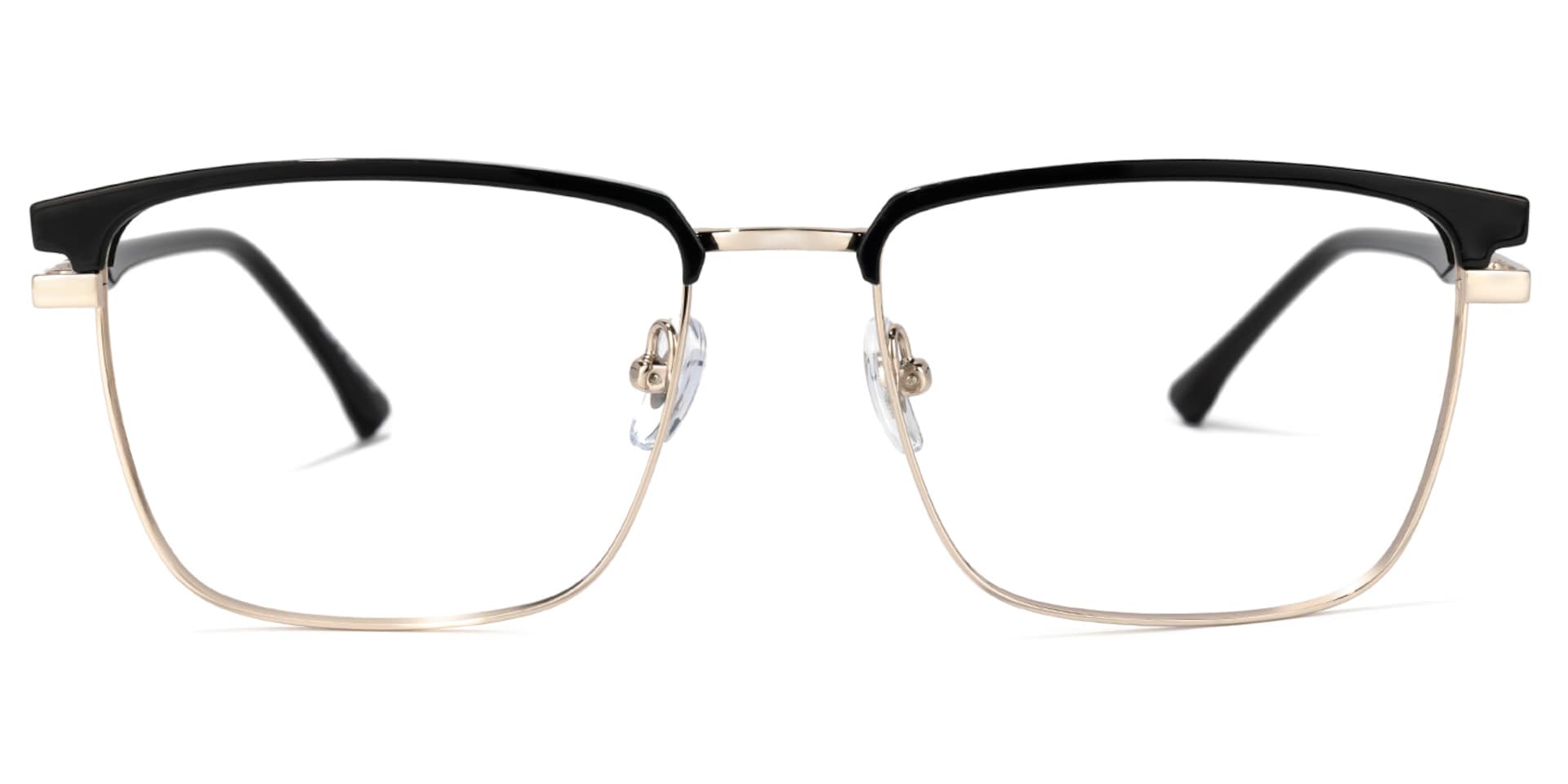 Kierriah Browline Black Glasses | Zeelool Glasses0