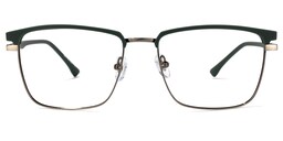 Kierriah Browline Dark-Green Glasses0