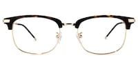 Mannella Browline Floral Glasses0