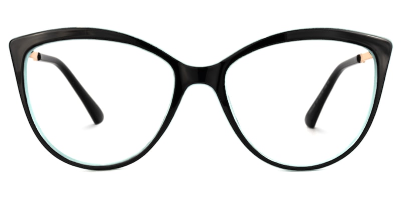 Omari Cateye Black Glasses | Zeelool Glasses0
