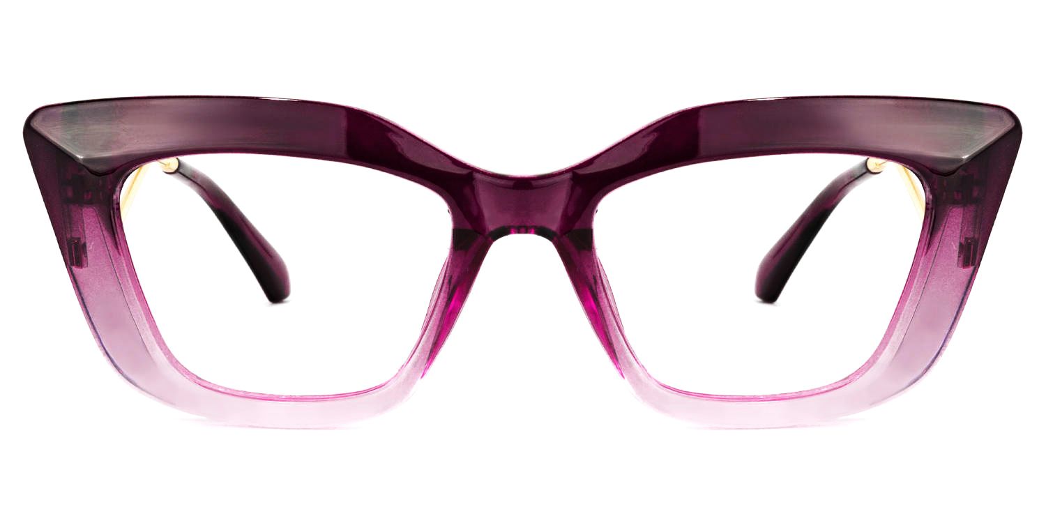 Ferrer Cateye Purple Glasses | Zeelool Glasses
