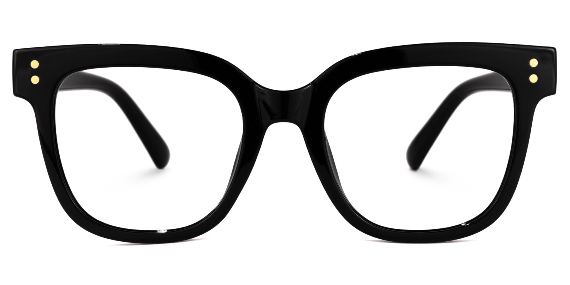 Oquendo Square Black Glasses | Zeelool Glasses0