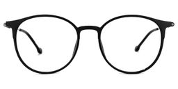 Gamble Round Black Glasses0