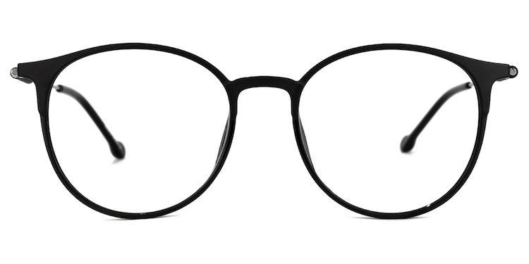 Gamble Round Black Glasses