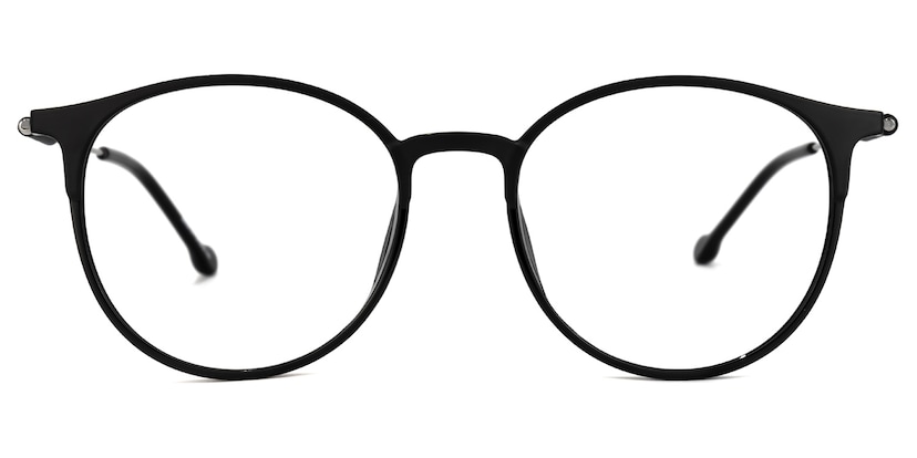 Gamble Round Black Glasses