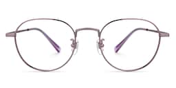 Vasquez Geometric Purple Glasses0