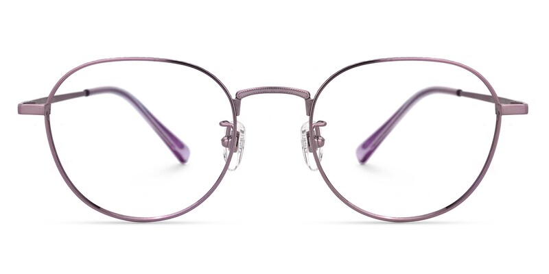 Vasquez Geometric Purple Glasses | Zeelool Glasses0