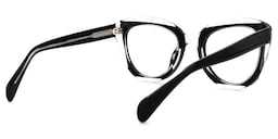 Karina Cateye Black Glasses3