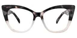 Royster Cateye White Glasses0