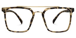 Shumac Square Tortoise Glasses0
