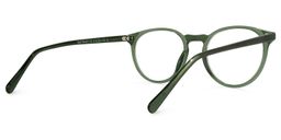 Kasey Round Green Glasses3