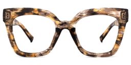 Malcolm Brown Square Glasses0