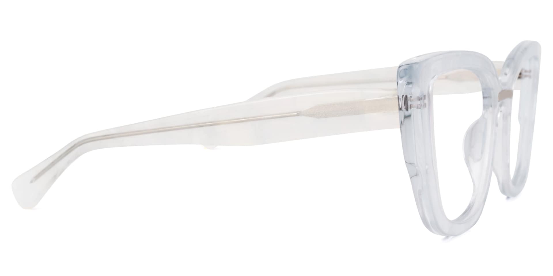 Peggy Cateye Crystal Glasses | Zeelool Glasses2