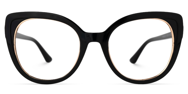 Shepard Cateye Black Glasses | Zeelool Glasses0