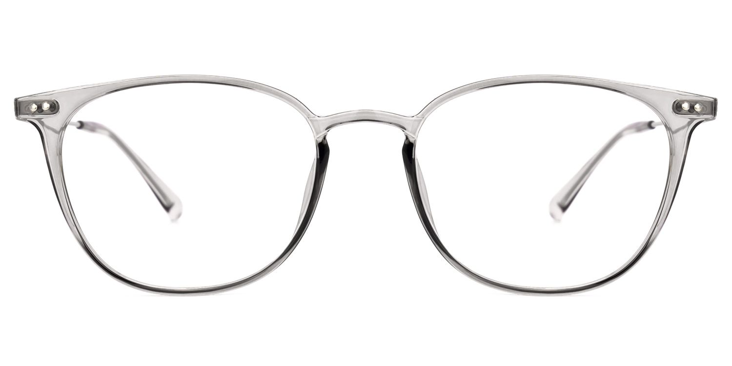 Vilanova Round Gray Glasses | Zeelool Glasses0
