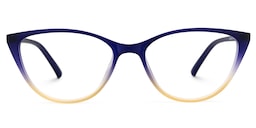 Lucy Cateye Blue Glasses 0