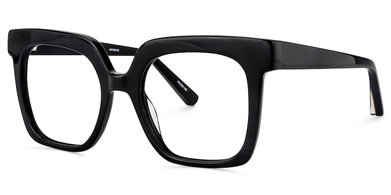 Dexter Square Black Glasses