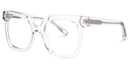 Dexter Clear Square Glasses2