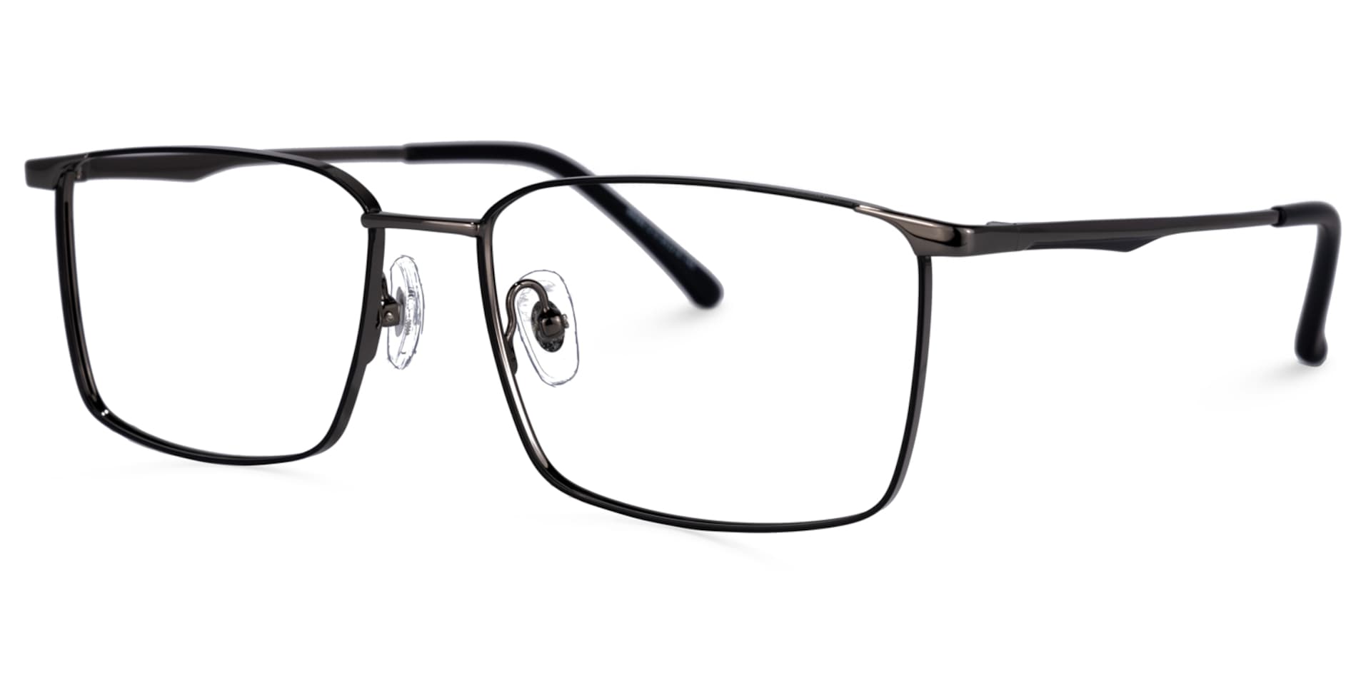Tyrone Rectangle Tarnish Glasses | Zeelool Glasses1