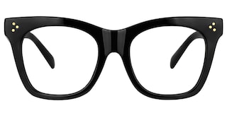 Gordon Rectangle Black Glasses0