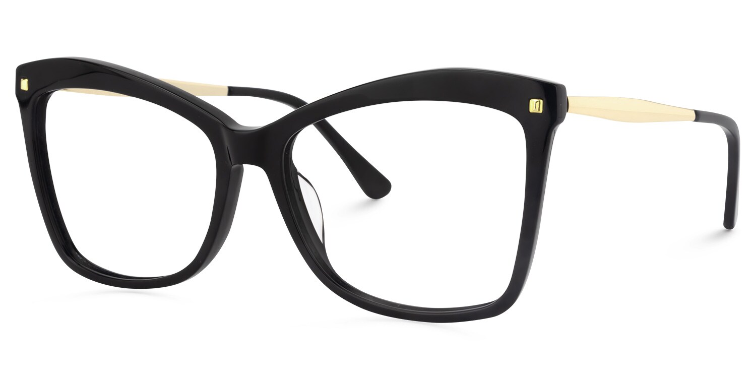 Isaebella Butterfly Black Frame Glasses | Zeelool2