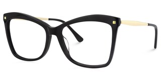 Isaebella Butterfly Black Glasses2
