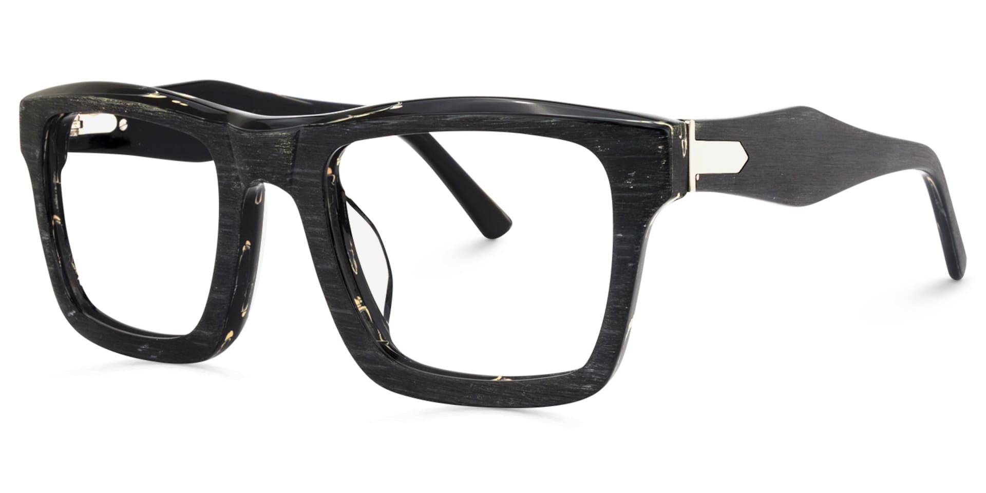 Rectangle Black Glasses | Zeelool Glasses1