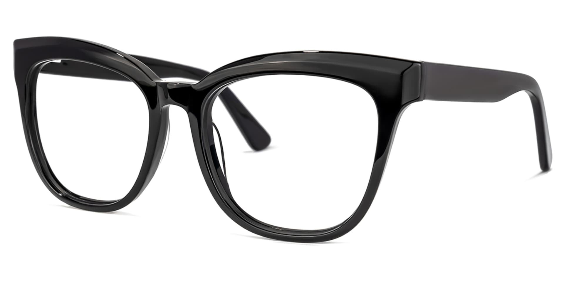 Payne Square Black Glasses | Zeelool Glasses1