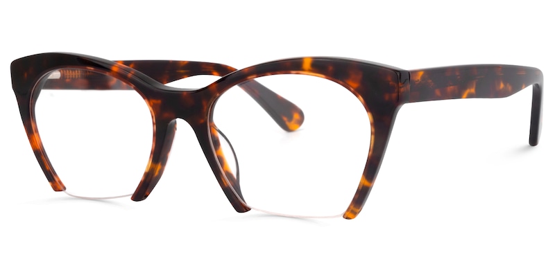 Christine Cat Eye Tortoise Glasses | Zeelool Glasses1