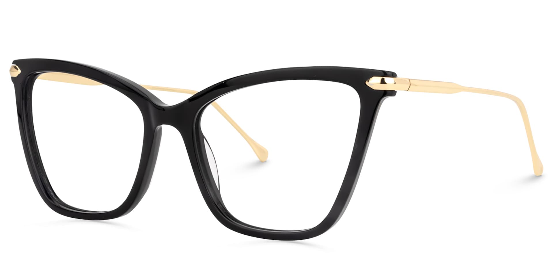 Cat Eye Black Glasses | Zeelool Glasses2