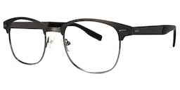 Shonia Browline Gray Glasses1
