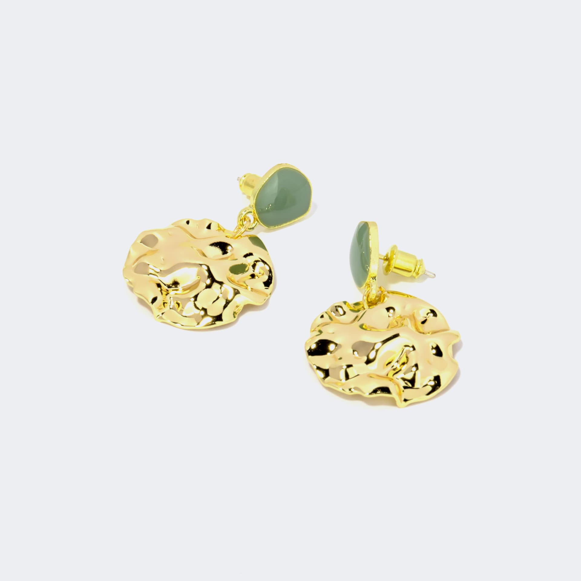 Stylish Hammered Copper Earrings | Zeelool Glasses0