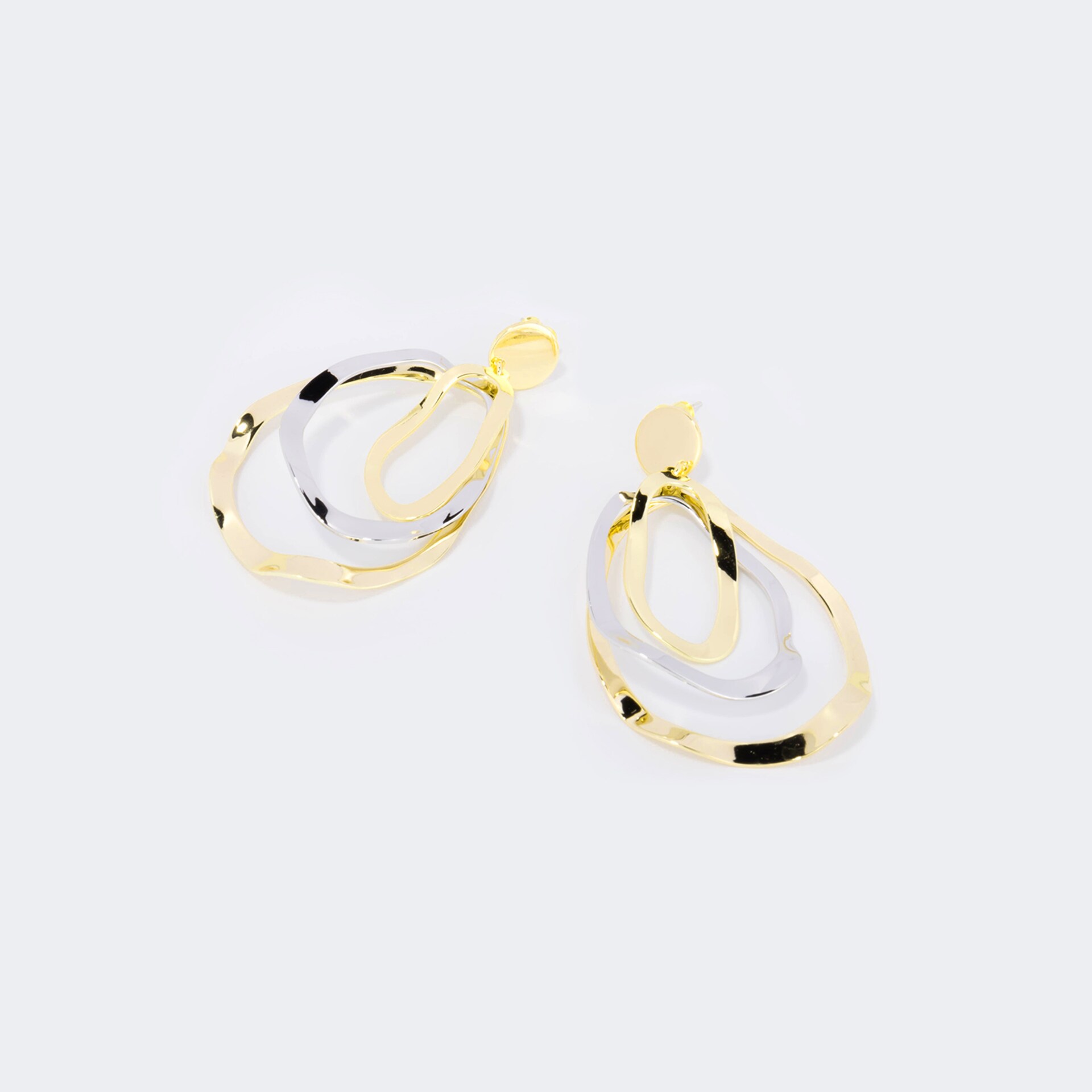 Stylish Pear-Shaped Metal Earrings | Zeelool Glasses0