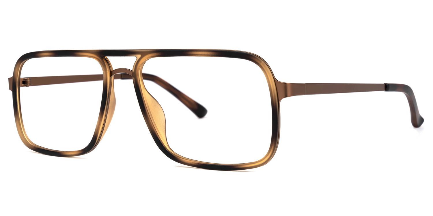 Timolin Aviator Tortoise Glasses | Zeelool Glasses