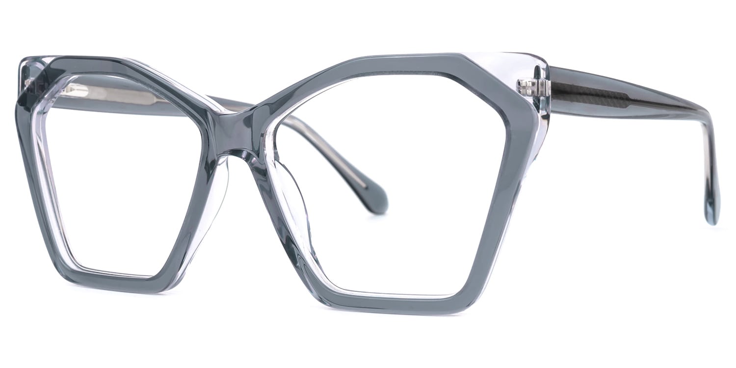 Sprouse Cateye Gray Glasses1