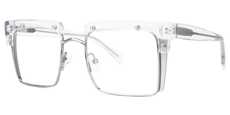 Kiana Square Clear Glasses