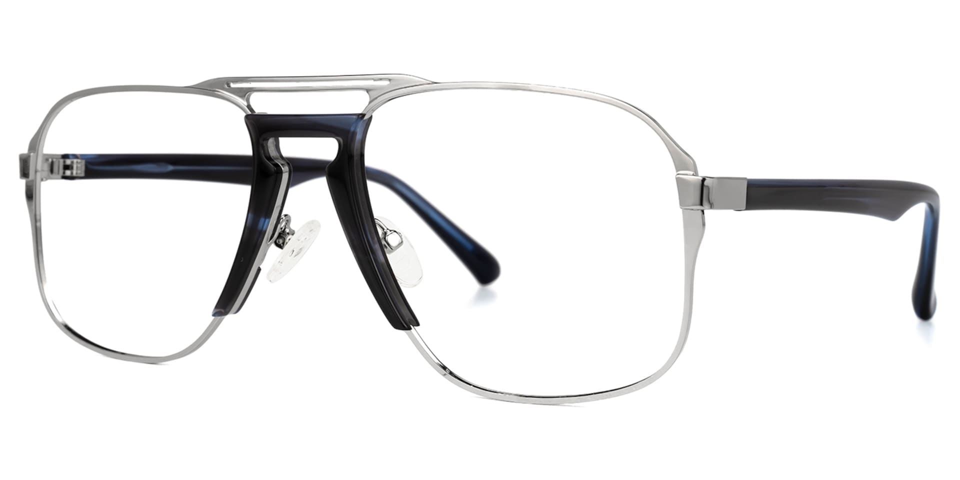 Mobilia Aviator Blue Glasses | Zeelool Glasses1