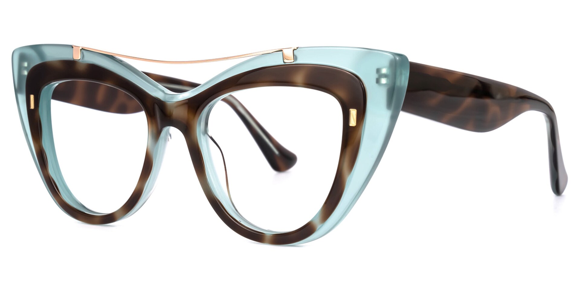 Poutch Cateye Blue Glasses | Zeelool Glasses1