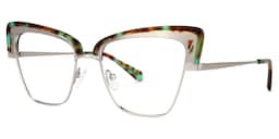 Benny Cateye Silver Glasses1