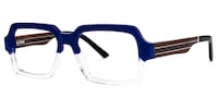 Jack Rectangle Two-Tone Glasses1