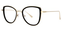 Sahro Round Black Glasses1