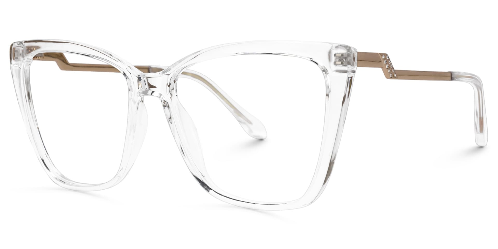 Corlette Square Crysta Eyeglasses and Glasses Frame1