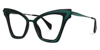 Stella Cateye Black Glasses1
