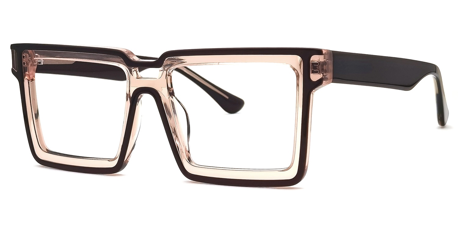 Milian Square Brown Glasses1