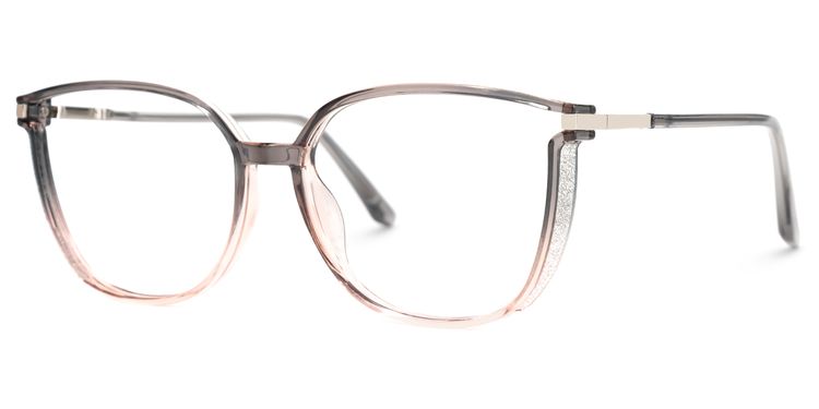 Rodz Square Gray-Pink Glasses