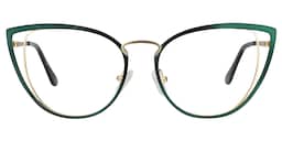 Eras Cateye Green Glasses0