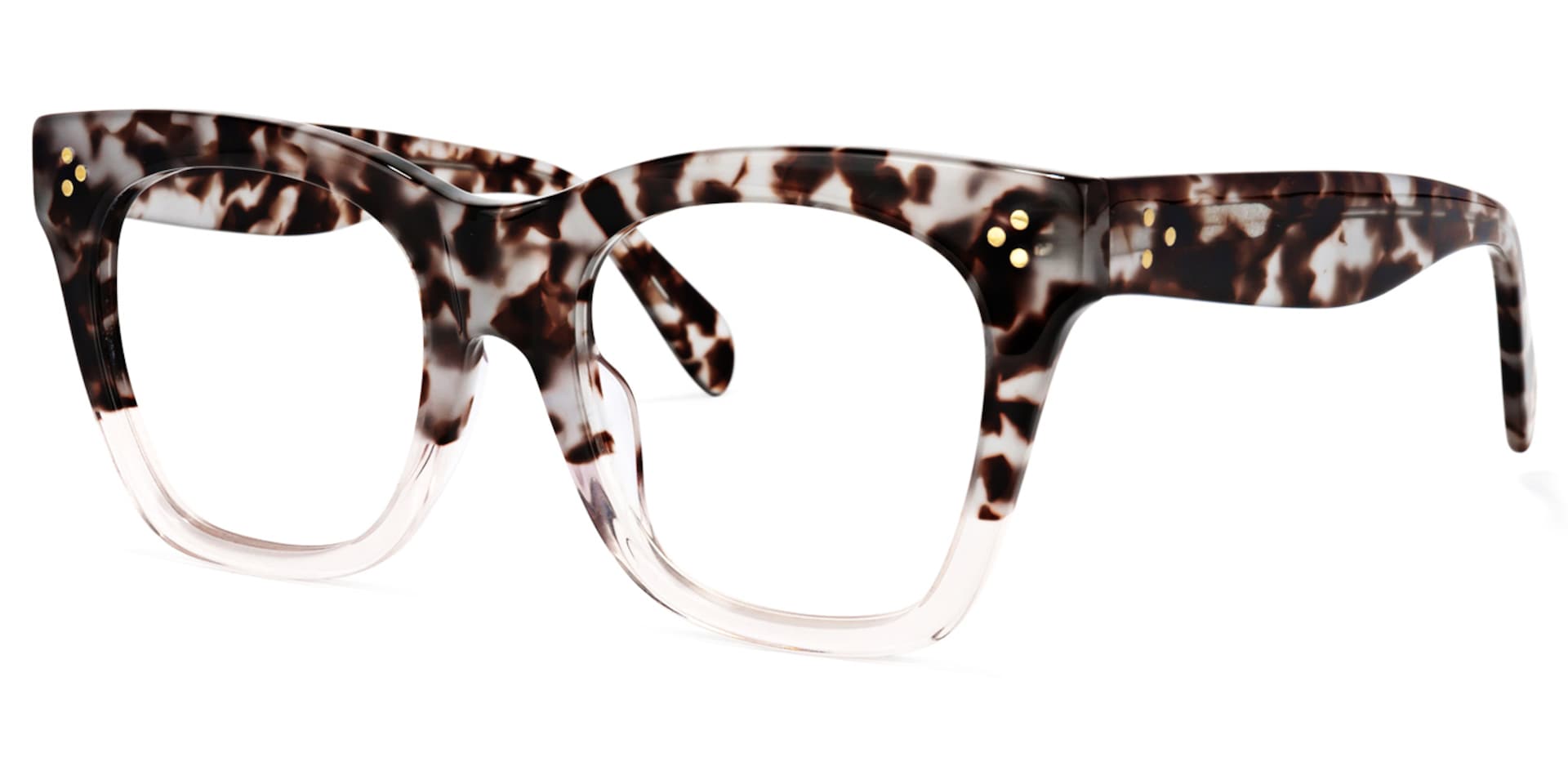 Rectangle Tandy Light Tortoise Frame Glasses | Zeelool1