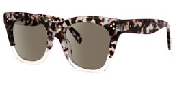 Tandy Rectangle Light-Tortoise Sunglasses1