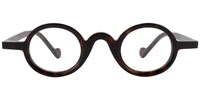 Fallon Round Tortoise Glasses0