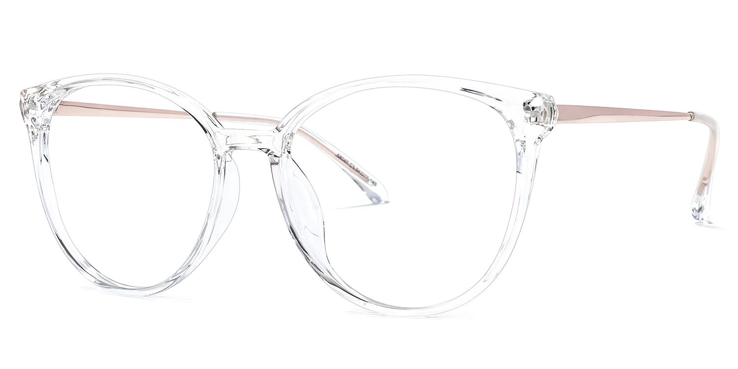 Omar Cateye Clear Glasses | Zeelool Glasses1